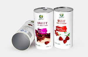 干果零食使用圓形紙罐包裝好不好？